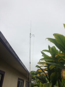 J-Pole Antenna Erected